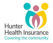 Hunter Health Insurance (Covering the community) Logo
